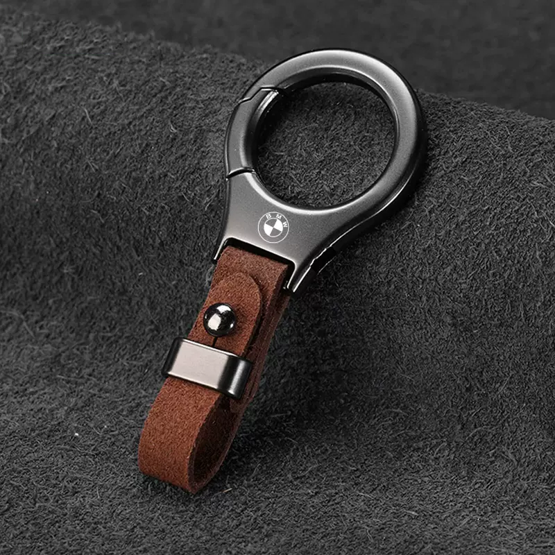 2026 Hot Sale ✨50% OFF ✨Suede simple car logo keychain