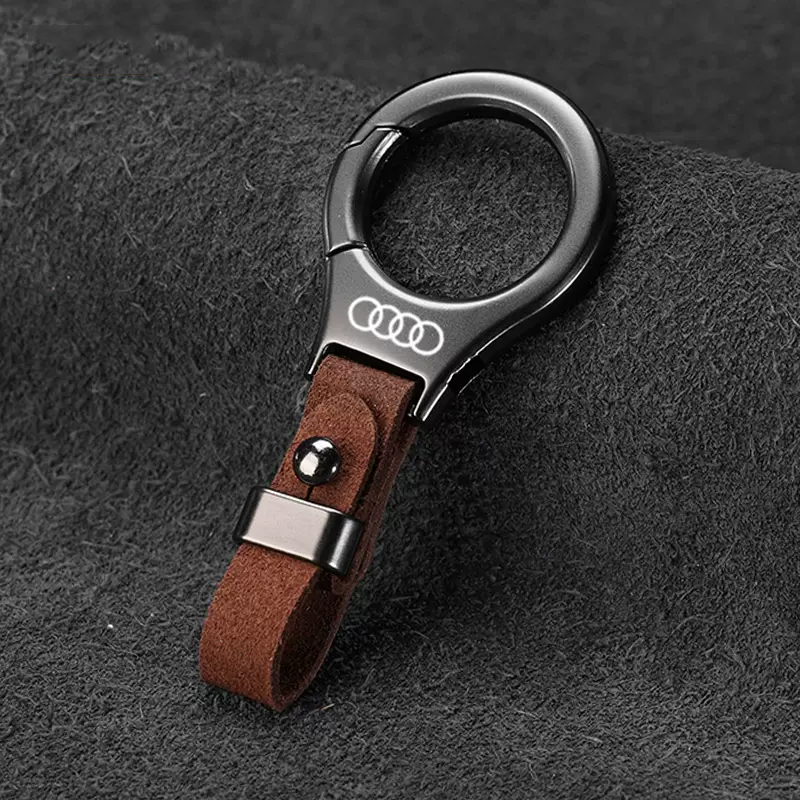 2026 Hot Sale ✨50% OFF ✨Suede simple car logo keychain